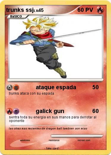 Pokemon trunks ssj