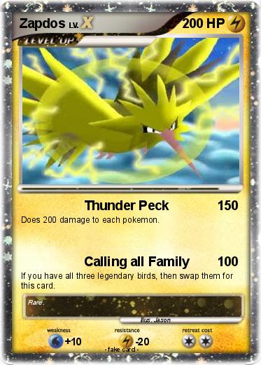 Pokemon Zapdos