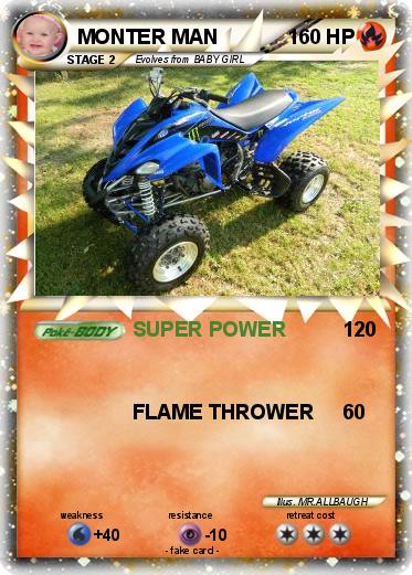 Pokemon MONTER MAN