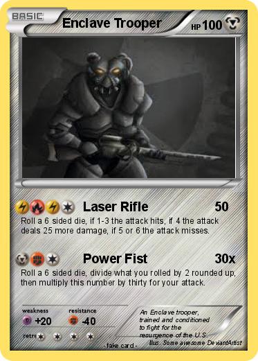Pokemon Enclave Trooper