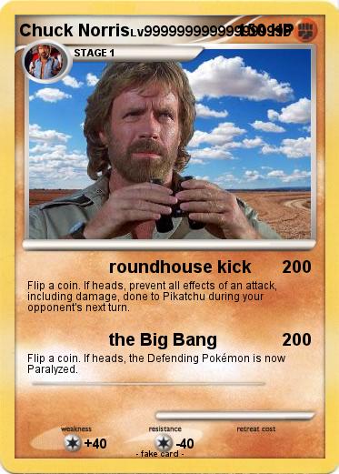 Pokemon Chuck Norris