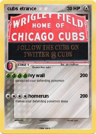 Pokemon cubs etrance