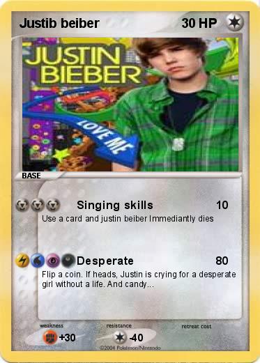 Pokemon Justib beiber