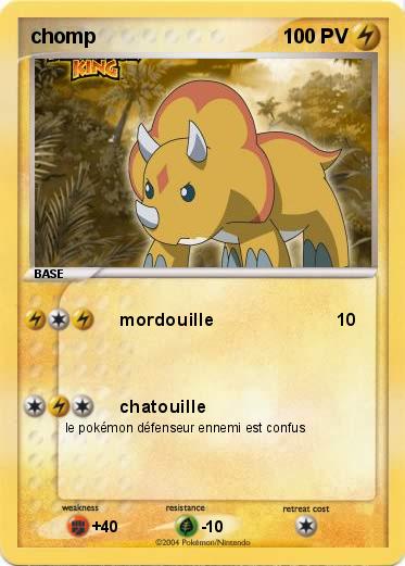 Pokemon chomp