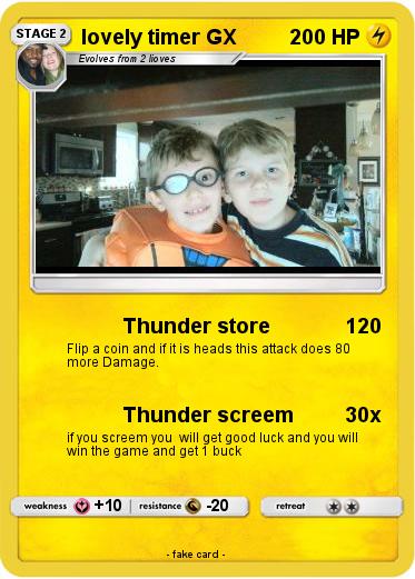 Pokemon lovely timer GX
