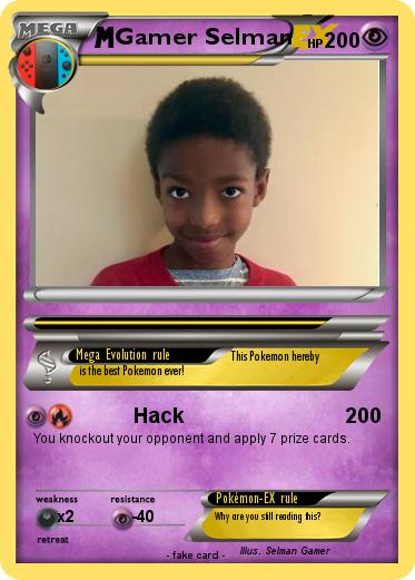 Pokemon Gamer Selman