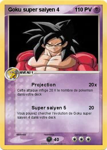 Pokemon Goku super saiyen 4