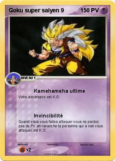 Pokemon Goku super saiyen 9