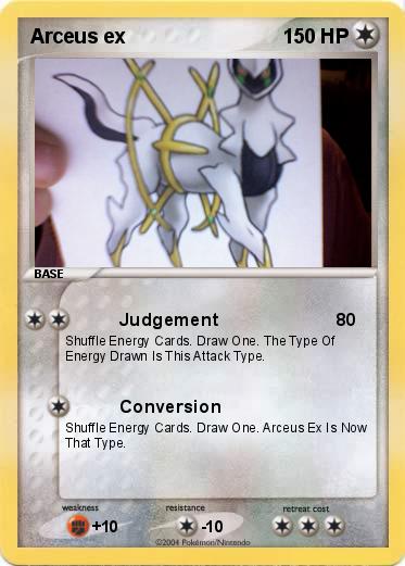 Pokemon Arceus ex