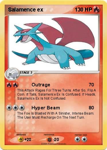 Pokemon Salamence ex
