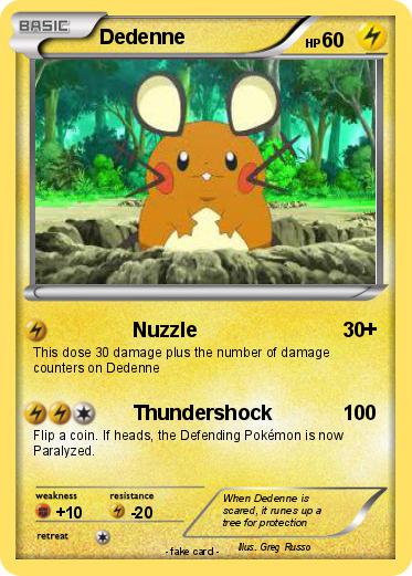 Pokemon Dedenne