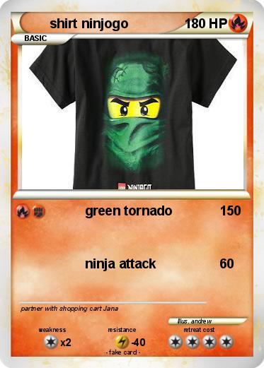 Pokemon shirt ninjogo