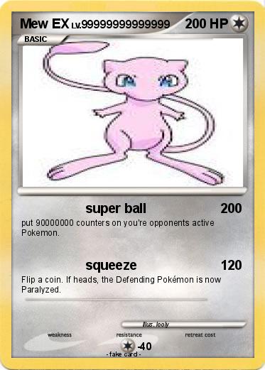 Pokemon Mew EX