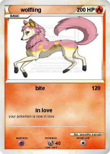 Pokemon wolfling