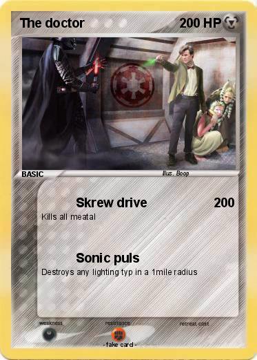 Pokemon The doctor