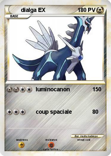 Pokemon dialga EX