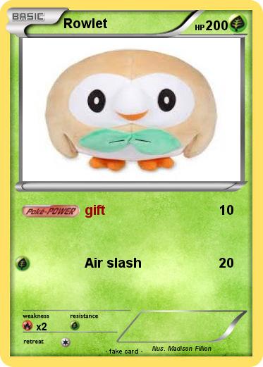 Pokemon Rowlet