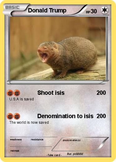 Pokemon Donald Trump
