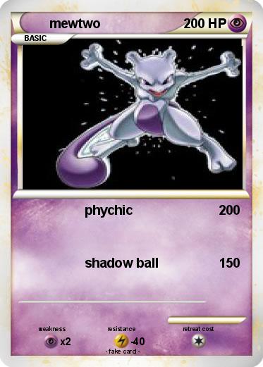 Pokemon mewtwo