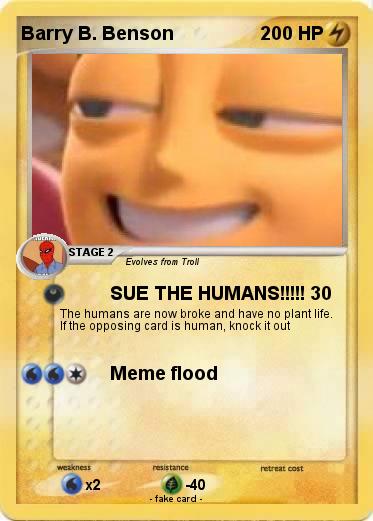 Pokemon Barry B. Benson