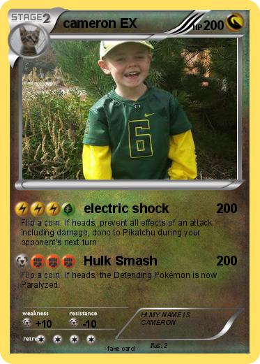 Pokemon cameron EX