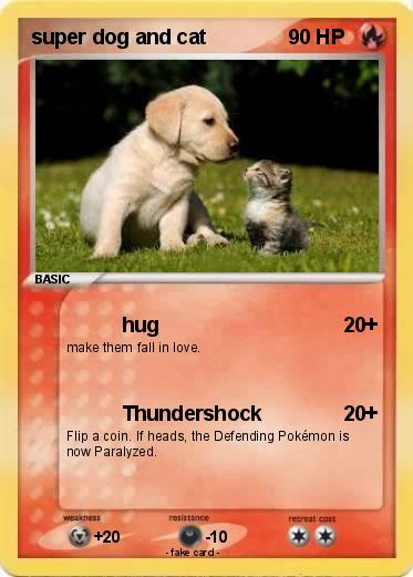 Pokemon super dog and cat