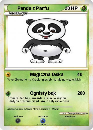Pokemon Panda z Panfu