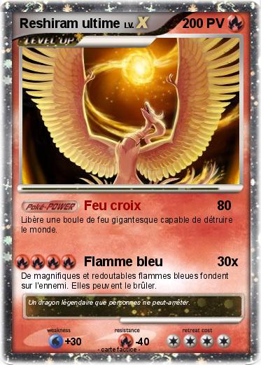 Pokemon Reshiram ultime