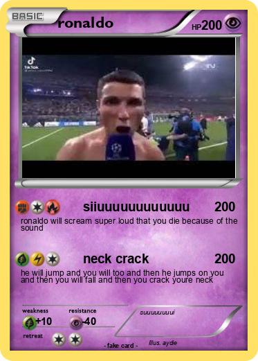 Pokemon ronaldo