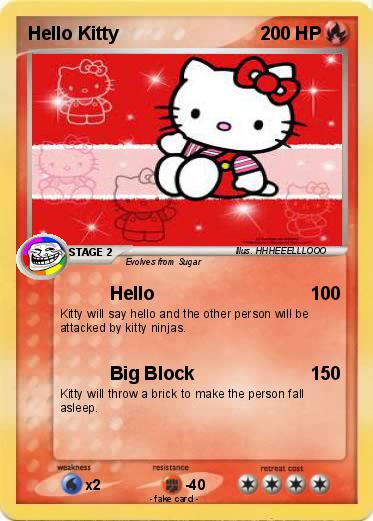 Pokemon Hello Kitty