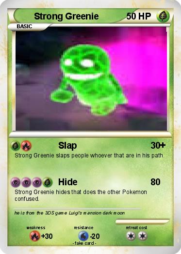 Pokemon Strong Greenie