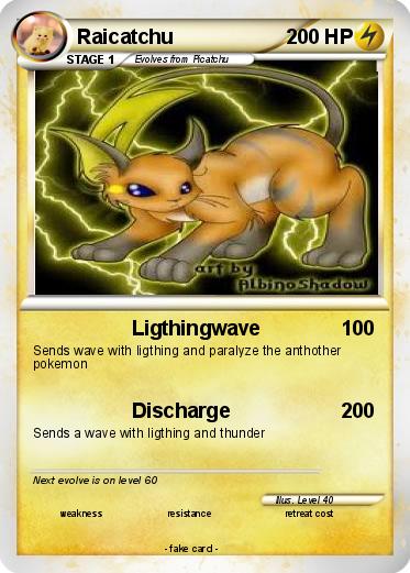 Pokemon Raicatchu
