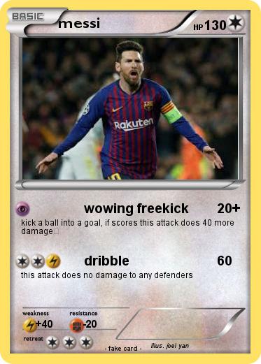 Pokemon messi