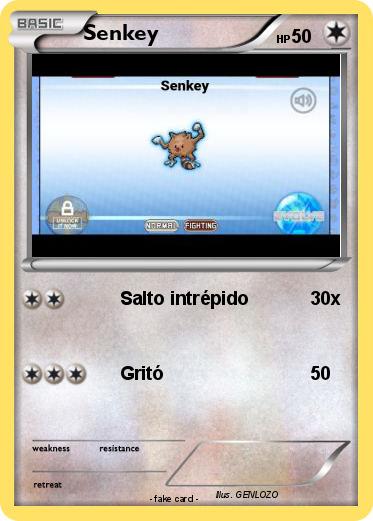 Pokemon Senkey