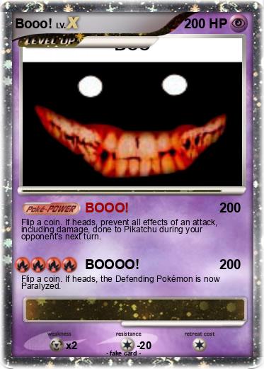 Pokemon Booo!