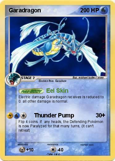 Pokémon Garadragon - Eel Skin - My Pokemon Card