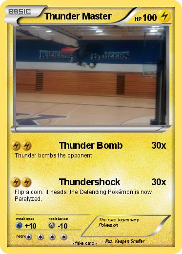 Pokemon Thunder Master