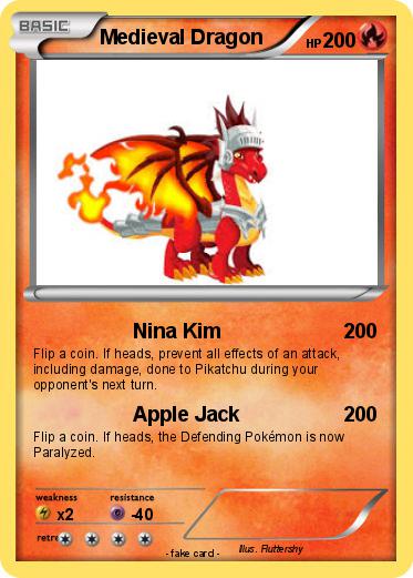 Pokemon Medieval Dragon