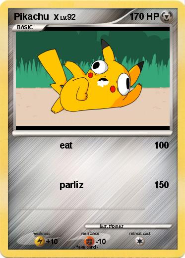 Pokemon Pikachu  x