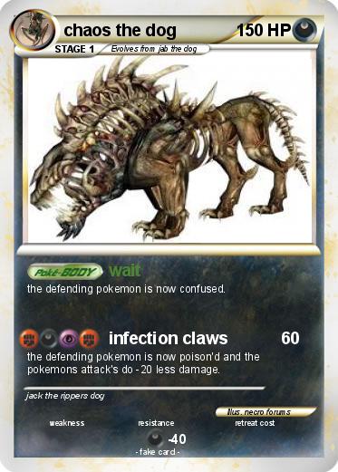 Pokemon chaos the dog