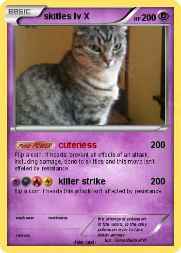 Pokemon skitles lv X