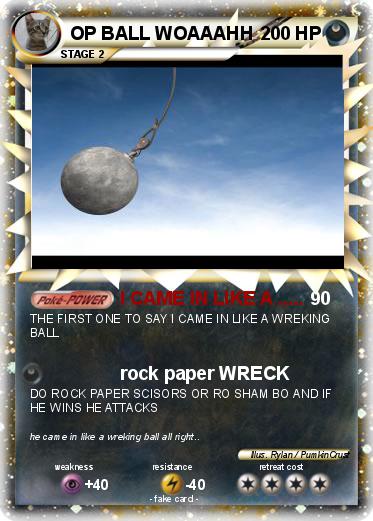 Pokemon OP BALL WOAAAHH
