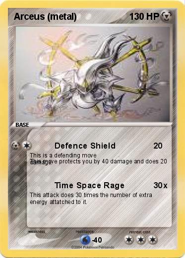 Pokemon Arceus (metal)