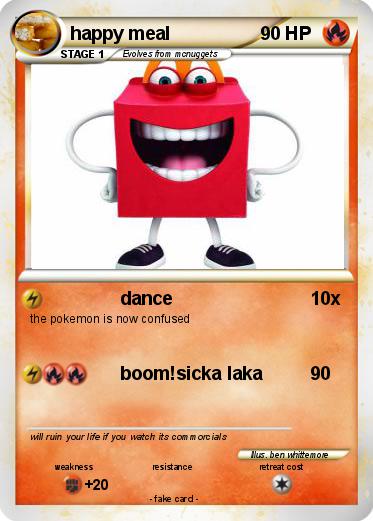 Pokemon happy meal