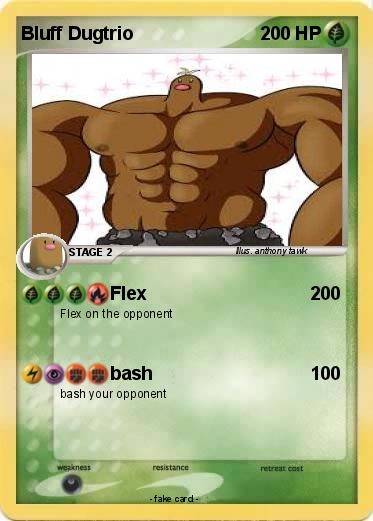 Pokemon Bluff Dugtrio