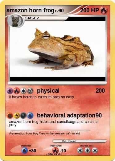 Pokemon amazon horn frog