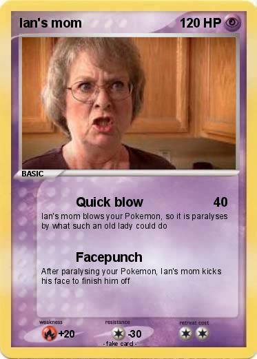 Pokemon Ian's mom