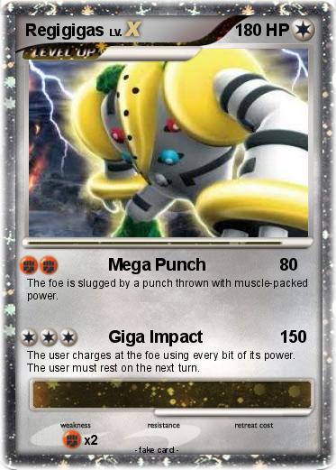 Pokemon Regigigas