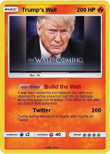 Pokemon Trump's Wall