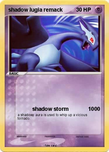 Pokemon shadow lugia remack